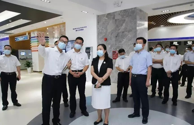 茂名市黨政代表團(tuán)到訪廣電運(yùn)通