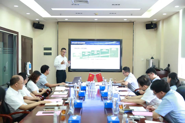 省市金融局領(lǐng)導(dǎo)蒞臨廣電運(yùn)通調(diào)研金融科技發(fā)展概況